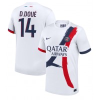 Muški Nogometni Dres Paris Saint-Germain Desire Doue #14 Gostujuci 2024-25 Kratak Rukav